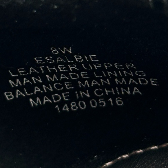 Size 8 easy spirit black upper leather - Picture 8 of 10